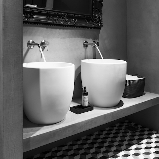 scheidsrechter hotel keuken Exclusief design voor de badkamer van JEE-O - UW-badkamer.nl