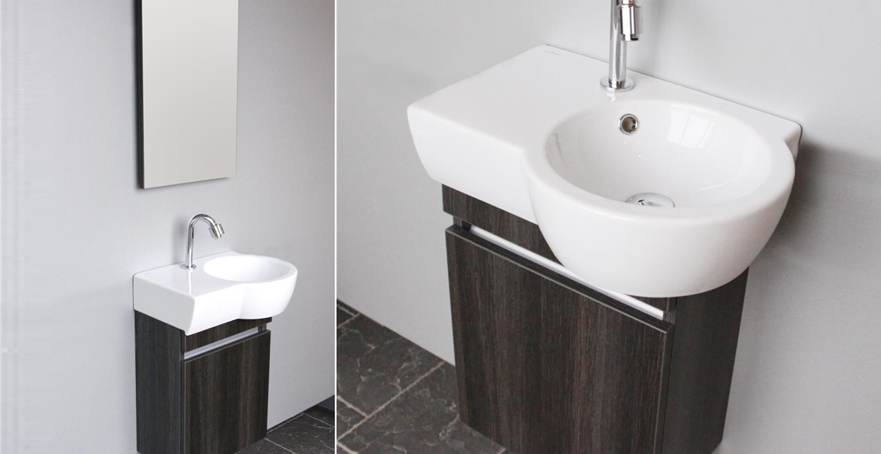 Stout eindeloos Laboratorium Toiletmeubels: stijlvolle opbergruimte met wastafel - UW-badkamer.nl